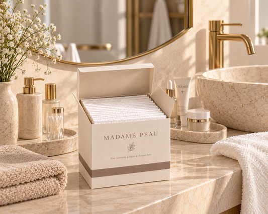 Serviettes madame peau